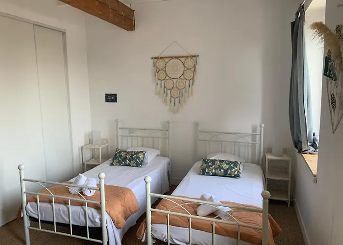 בית נופש La Maison De Marie - Jardin Arbore - Garage Privatif - Netflix קרקסון